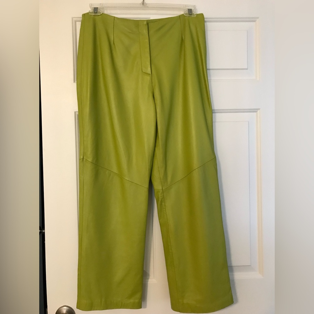 Finity Studio Leather Slacks